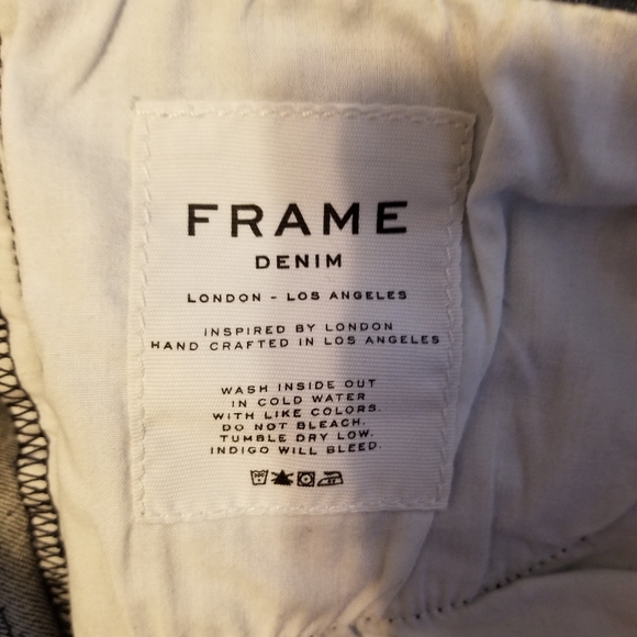 Frame Denim Le Skinny De Jeanne Size 28 Color Blue - Picture 7 of 12
